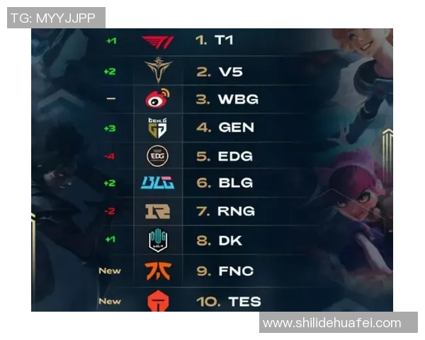 英雄联盟技术排行榜揭晓TES战队荣登第二名引发热议